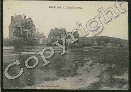 Ville de TOURGEVILLE Carte postale ancienne