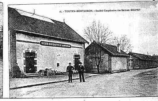 Ville de TOUTRY Carte postale ancienne