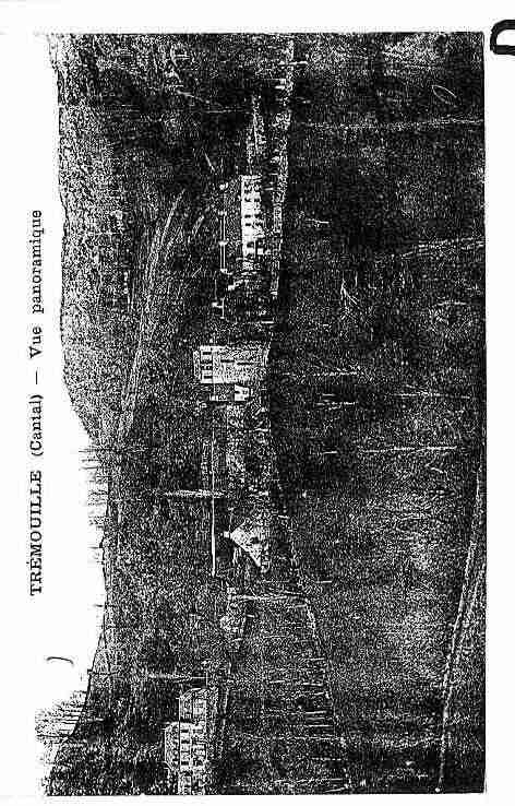 Ville de TREMOUILLE Carte postale ancienne