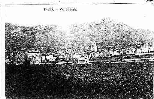 Ville de TRETS Carte postale ancienne