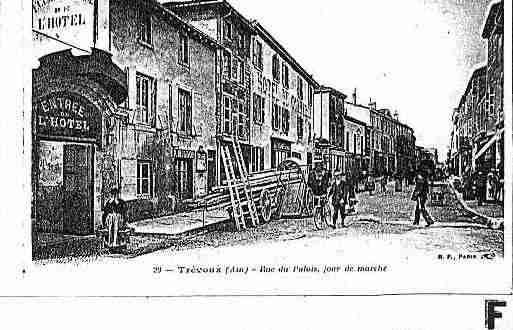 Ville de TREVOUX Carte postale ancienne