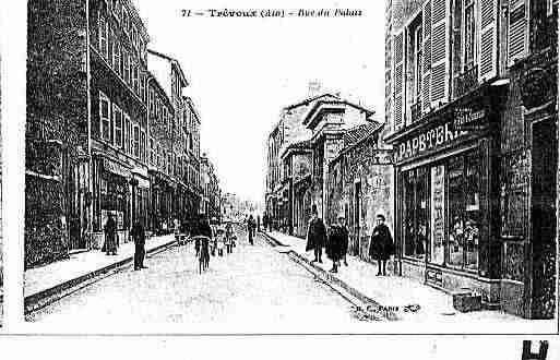 Ville de TREVOUX Carte postale ancienne