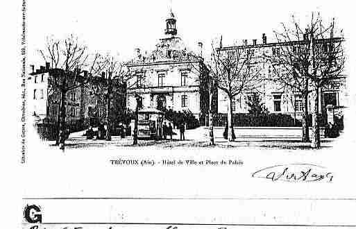 Ville de TREVOUX Carte postale ancienne