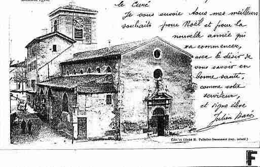 Ville de TREVOUX Carte postale ancienne