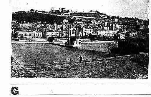 Ville de TREVOUX Carte postale ancienne