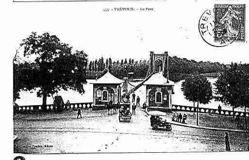 Ville de TREVOUX Carte postale ancienne