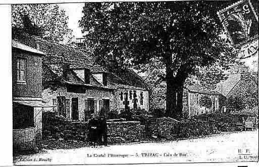 Ville de TRIZAC Carte postale ancienne