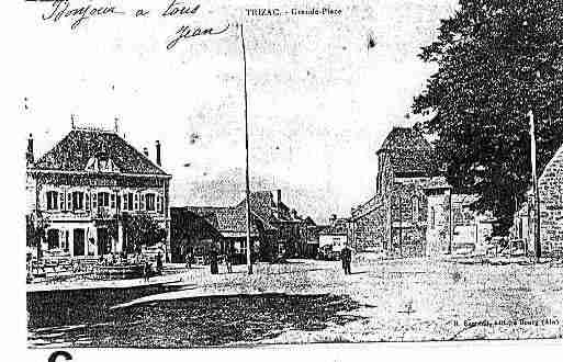 Ville de TRIZAC Carte postale ancienne