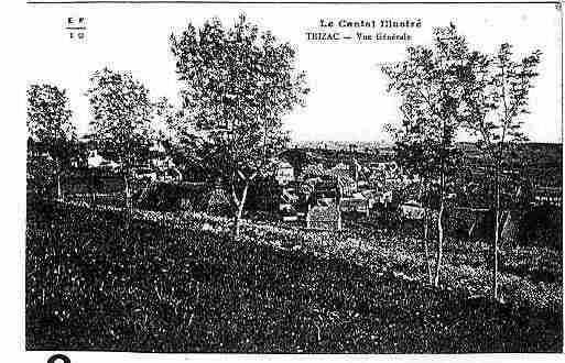 Ville de TRIZAC Carte postale ancienne