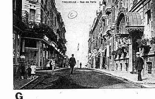 Ville de TROUVILLESURMER Carte postale ancienne