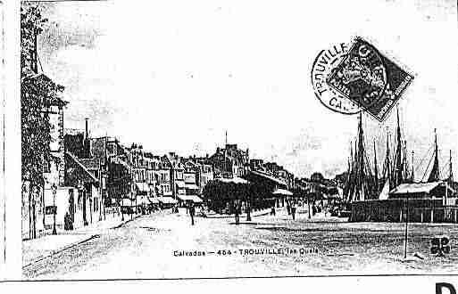 Ville de TROUVILLESURMER Carte postale ancienne