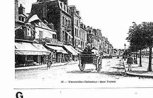 Ville de TROUVILLESURMER Carte postale ancienne