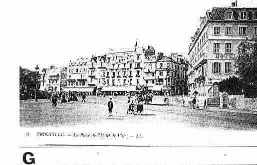 Ville de TROUVILLESURMER Carte postale ancienne