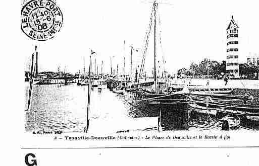 Ville de TROUVILLESURMER Carte postale ancienne