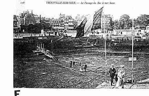 Ville de TROUVILLESURMER Carte postale ancienne