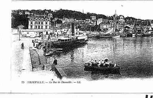 Ville de TROUVILLESURMER Carte postale ancienne