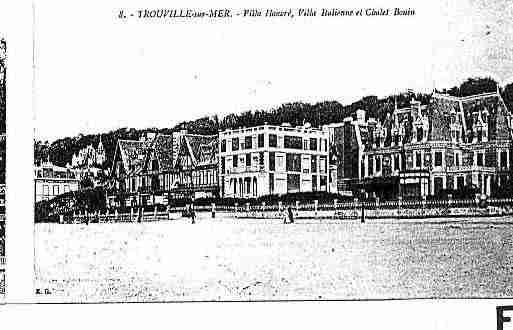 Ville de TROUVILLESURMER Carte postale ancienne