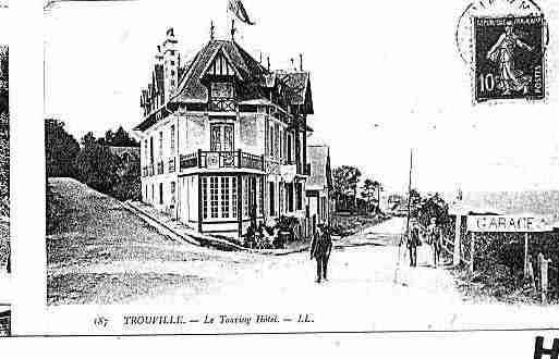 Ville de TROUVILLESURMER Carte postale ancienne