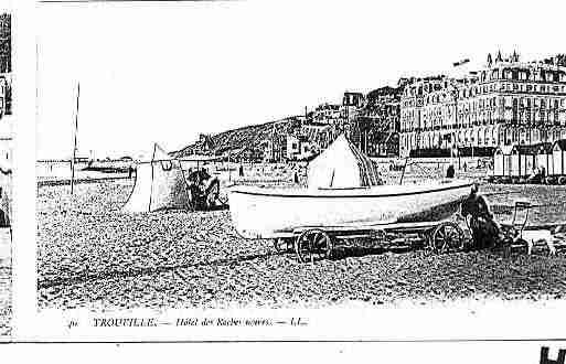 Ville de TROUVILLESURMER Carte postale ancienne