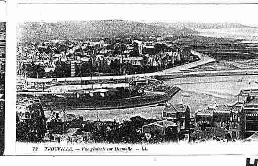 Ville de TROUVILLESURMER Carte postale ancienne