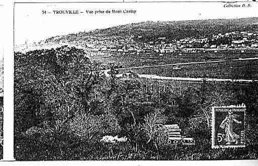 Ville de TROUVILLESURMER Carte postale ancienne