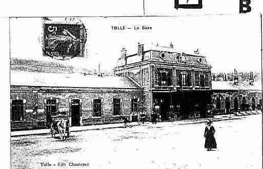 Ville de TULLE Carte postale ancienne