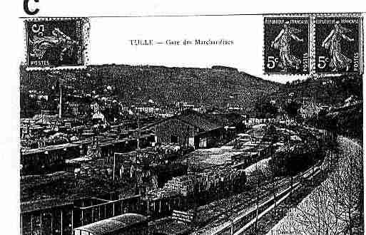 Ville de TULLE Carte postale ancienne