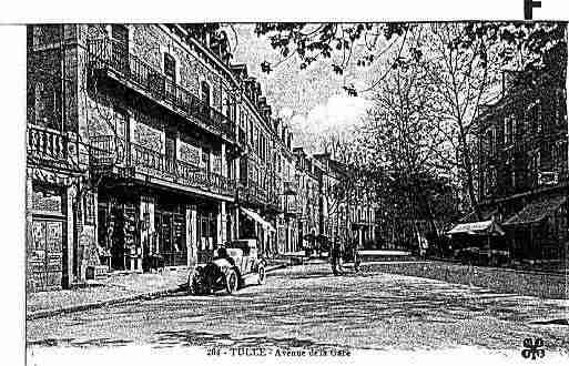 Ville de TULLE Carte postale ancienne