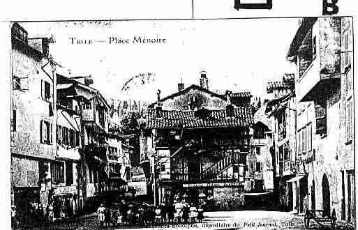 Ville de TULLE Carte postale ancienne