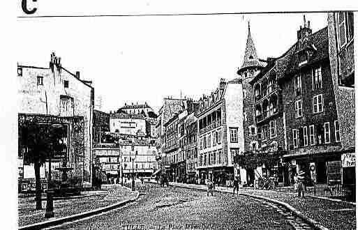 Ville de TULLE Carte postale ancienne