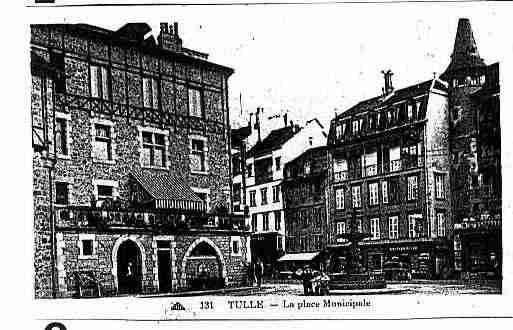 Ville de TULLE Carte postale ancienne