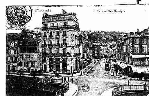 Ville de TULLE Carte postale ancienne