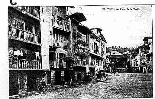 Ville de TULLE Carte postale ancienne