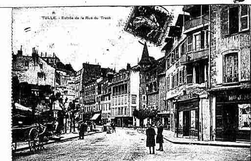 Ville de TULLE Carte postale ancienne