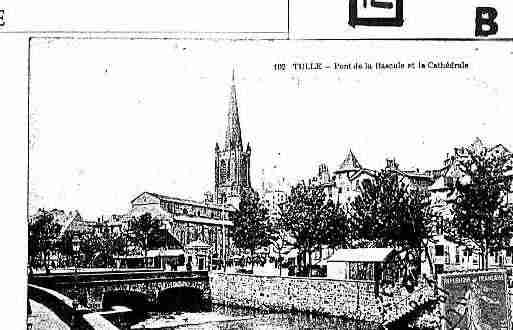 Ville de TULLE Carte postale ancienne