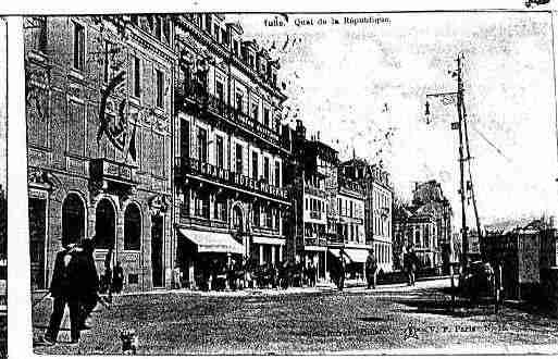 Ville de TULLE Carte postale ancienne