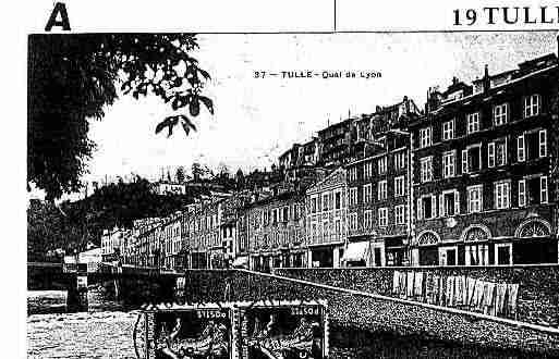 Ville de TULLE Carte postale ancienne