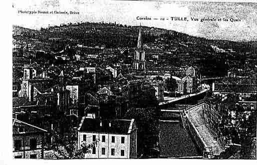 Ville de TULLE Carte postale ancienne