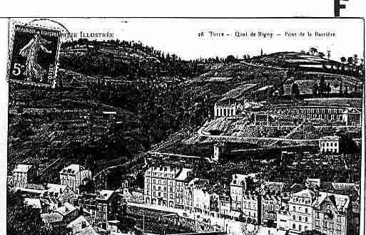 Ville de TULLE Carte postale ancienne