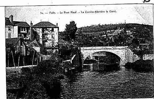 Ville de TULLE Carte postale ancienne