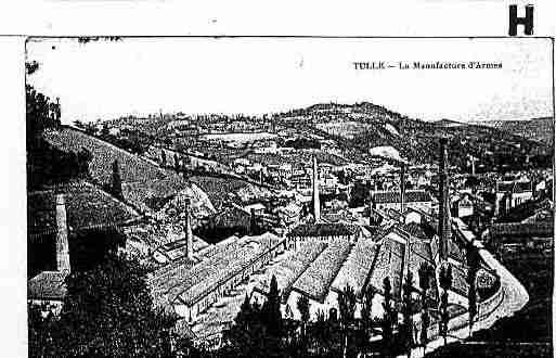 Ville de TULLE Carte postale ancienne