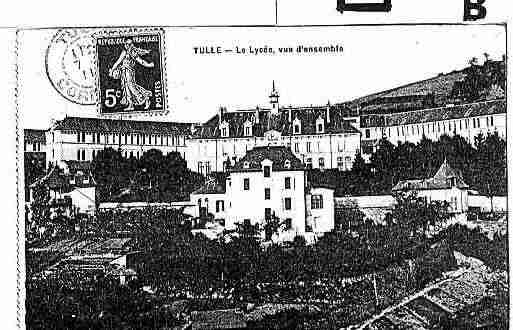 Ville de TULLE Carte postale ancienne