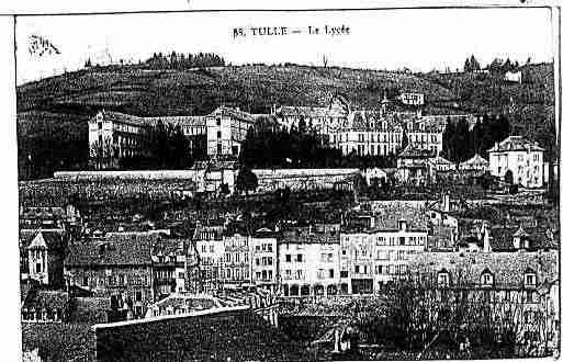 Ville de TULLE Carte postale ancienne