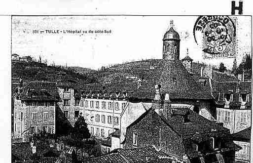 Ville de TULLE Carte postale ancienne