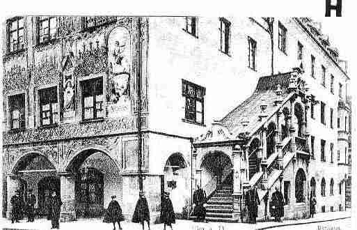 Ville de ULM Carte postale ancienne