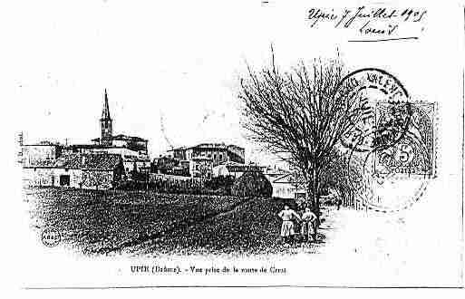 Ville de UPIE Carte postale ancienne