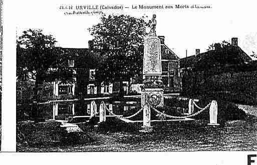 Ville de URVILLE Carte postale ancienne