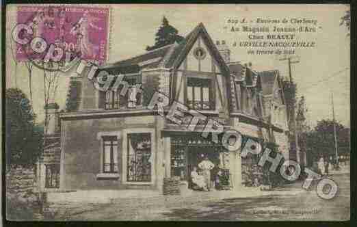 Ville de URVILLENACQUEVILLE Carte postale ancienne
