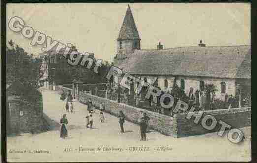 Ville de URVILLENACQUEVILLE Carte postale ancienne