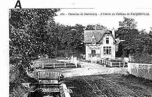 Ville de URVILLENACQUEVILLE Carte postale ancienne